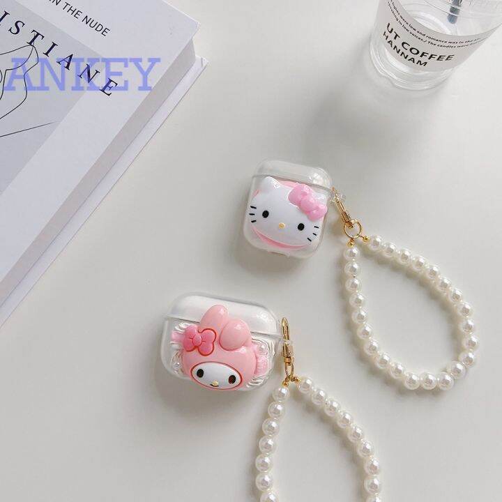 suitable-for-case-for-airpods-1-2-3-pro-transparent-earphone-silicone-case-melody-cat-pearl-rope-earbuds-waterproof-shockproof-case-soft-protective-case-headphone-cover-headset-skin