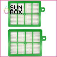 SUN BOX 2PCS ไส้กรอง HEPA สำหรับตัวกรอง ZE360WP สำหรับตัวกรอง FC9084 สำหรับตัวกรอง FC9088 ตัวกรอง HEPA สำหรับเครื่องดูดฝุ่นฟิลิปส์ ตัวกรองเครื่องดูดฝุ่น ตัวกรองไอเสีย