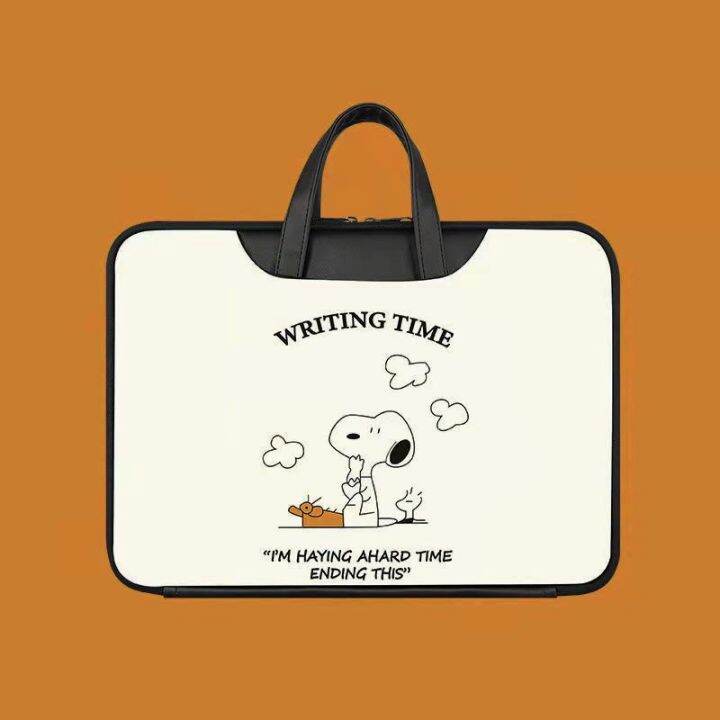 cute-snoopy-portable-laptop-bag-13-14-15-6-inch-notebook-bags-women-handbag-waterproof-computer-bags