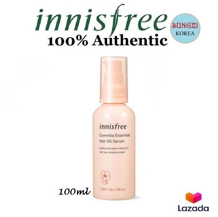 INNISFREE Camellia Essential Hair Oil Serum 100ml (2025) Korean Cosmetics Lazada PH