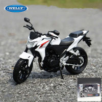 WELLY 1:18 2014ฮอนด้า CB500F ล้อแม็กรถจักรยานยนต์รุ่น D Iecast โลหะการแข่งขันรถจักรยานยนต์รุ่นจำลองคอลเลกชันเด็กของเล่นของขวัญ