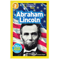 Original English Picture Book National Geographic Kids Level 2: Abraham Lincoln National Geographic graded reading elementary childrens English Enlightenment picture book