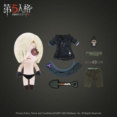Anime Game Identity Ⅴ Andrew Kreiss Series Plush Changing Doll Cosplay Cute Cotton Stuffed Dolls Dress Up Birthday Gift