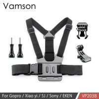 Vamson ขาตั้งกล้องสำหรับฮีโร่9 8 7 6 5 4สายรัดหน้าอกสำหรับ Hero9สายพานสายคล้องอก4K สำหรับ Go Pro VP203B กล้อง8 7