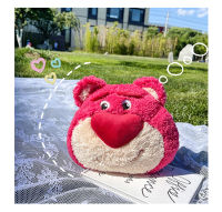 พร้อมส่ง กระเป่าLotso กระเป่าหมี กระเป๋าแฟชั่น หมีสตรอเบอร์รี่ กระเป๋า Plush กระเป๋าสะพายข้าง