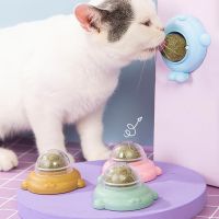 Catnip Rotatable Wall Stick-on Licking Snacks Nutrition Teeth Cleaning Supplies