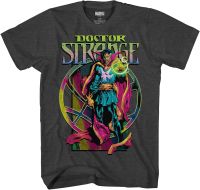 Marvel Graphic Tees Mens Shirts - Doctor Strange T Shirt - Mystic Shirts for Men