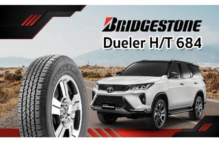 255-60r18-bridgestone-บริดสโตน-รุ่น-dueler-h-t-684-ราคาต่อ1เส้น-ยางคุณภาพสูง-ยางใหม่แท้-100-ราคาพิเศษเพียง2-วันเท่านั้น