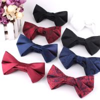 {EDDLYT} Bow Tie สำหรับเจ้าบ่าวแฟชั่นซาติน Bow Tie สำหรับผู้ชายผู้หญิง Bow Knot ผู้ใหญ่ Bow Ties Cravats เจ้าบ่าวของขวัญ Paisley งานแต่งงาน Bowties