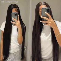 13x4 Transparent Lace Frontal Wig Brazilian Human Hair Wigs For Women Pre Plucked With Baby Hair 30inch Straight Lace Front Wig [ Hot sell ] ea1voy