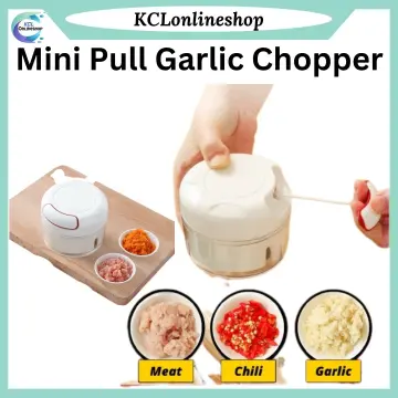 Inmazing Food Mincer Hand Spin Big 2.5L Meat Garlic Chopper Manual Swift  Rotate Masher with Egg Separator Kitchen Helper