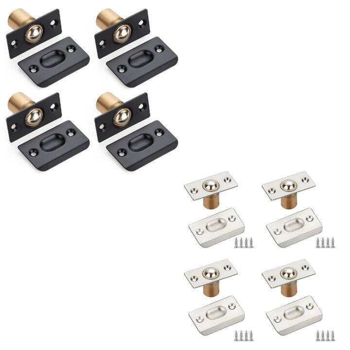 Closet Door Ball Catch, Door Ball Catches for Interior Doors, Dual Adjustable Ball Bearing Catch