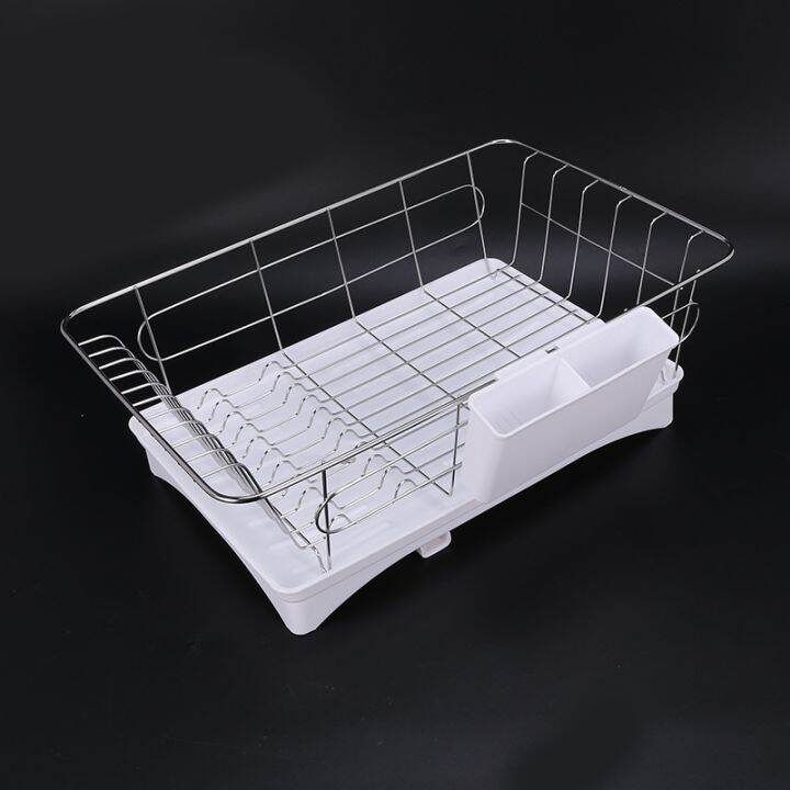 stainless-steel-dish-drainer-drying-rack-with-3-piece-set-removable-rust-proof-utensil-holde-for-kitchen-counter-storage-rack