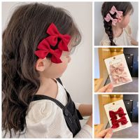 2022 New Bow Headgear Cute Sweet Little Girl Hair Accessories Summer Girls Net Red Clips Baby Hairpins Children Hair Clips Gifts