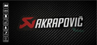 สติ๊กเกอร์ Sticker Akrapovic Exhaust 186