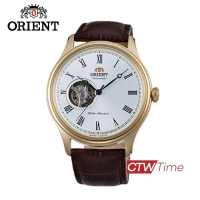 Orient Classic Open Heart Classic Automatic นาฬิกาข้อมือผู้ชาย สายหนังแท้ รุ่น FAG00002W (หน้าปัดสีขาว)