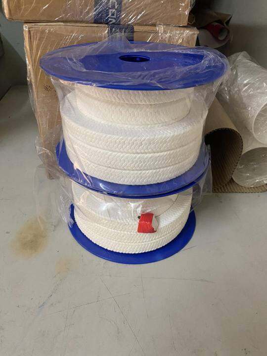 Teflon OilBearing Self Lubricating Gland Packing PTFE Packing WITH OIL 25mm*25mm x 5.5 meters 5
