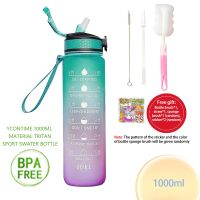 ขวดน้ำเด็กผู้หญิง Gratis Ongkir 1000Ml ขวดกีฬา-[AU BEAUTIFUL]