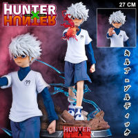 Model โมเดล Figure ฟิกเกอร์ งานปั้น GK จากการ์ตูนเรื่อง Hunter X Hunter ฮันเตอร์ x ฮันเตอร์ Killua Zoldyck คิรัวร์ โซลดิ๊ก สูง 27 cm หนัก 1.5 Kg Ver Anime อนิเมะ การ์ตูน มังงะ คอลเลกชัน ของขวัญ Gift จากการ์ตูนดังญี่ปุ่น New Collection Doll ตุ๊กตา manga