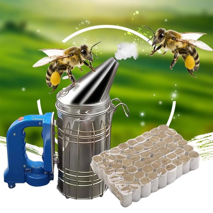 54ชิ้น-ถุงการรมควันในรังผึ้งเม็ดแข็ง-l-เครื่องมือเลี้ยงผึ้งยาจีนสมุนไพรควันน้ำผึ้งผลิตเฉพาะระเบิดควัน
