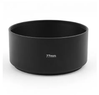 เลนส์ฮู้ด ขนาด 77 มม. Metal Lens Hood Cover for 77 mm. Filter/Lens (1335)