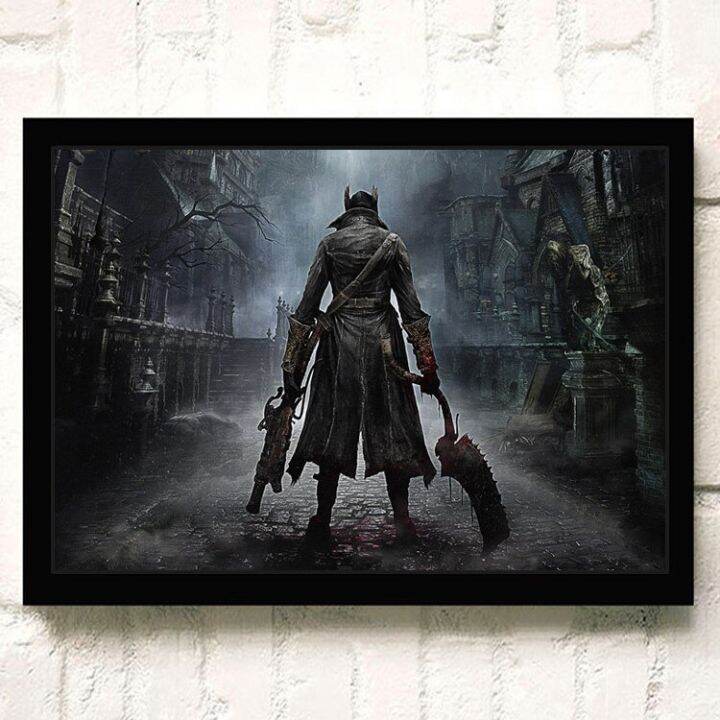 popular-online-games-bloodborne-family-wall-play-room-childrens-room-wall-decoration-poster-canvas-wall-sticker-o675-wall-d-cor