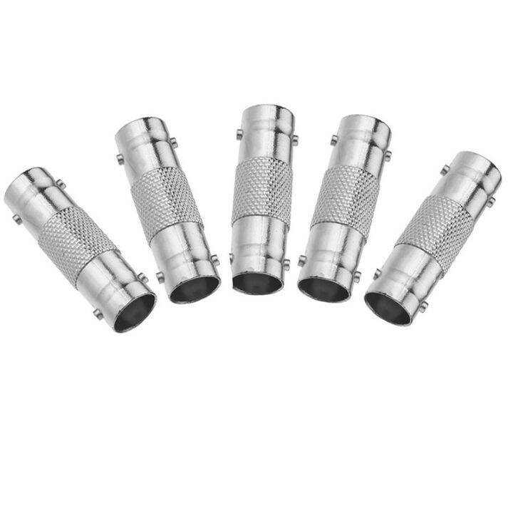 10pcs-bnc-female-to-bnc-female-cctv-security-camera-adapter-straight-connector-for-cctv-system-silver