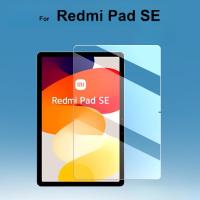 สำหรับ XiaoMi Redmi Pad SE 11 "แผ่นป้องกันหน้าจอแท็บเล็ตกระจกเทมเปอร์สำหรับ Redmi Pad Se 2023 HD กระจกฟิล์มกันรอยป้องกัน