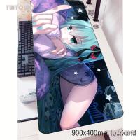 [HOT ZEXKLIOALQAQ 529] Anime Mouse Pad Gamer Office 90X40ซม. Notbook Mouse Mat Gaming Mousepad ขนาดใหญ่ Xl Pad เมาส์ PC โต๊ะ Padmouse Mats