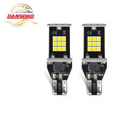 LI【ready สหรัฐอเมริกา Stock 】2Pcs ไฟสัญญาณ Led T15 Canbus 24smd 3030ชิป W16w หลอดไฟ Led ไฟสำรองไฟรถถอยหลังไฟติดรถยนต์สีขาว12V【low price】