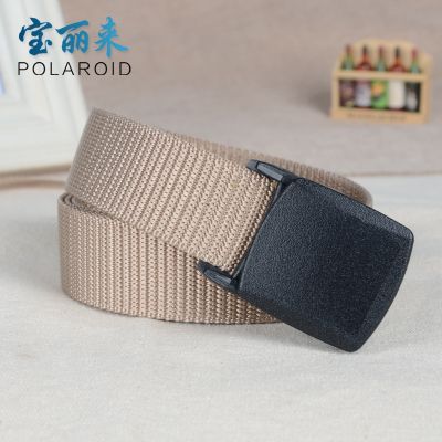 3.0 plastic buckle nylon belt light quick-drying male ms outdoor factory ۞✉