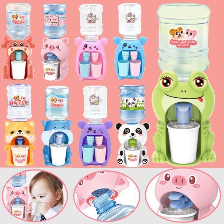 Mini Water Dispenser for Children Kids Gift Cute Cold/Warm Water Juice ...