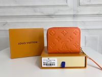 TOP☆2021L‘s European and American Leather folding diamond pattern short zipper purse thin small multi-function card bag wallet