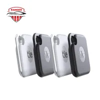 Tile Pro Bluetooth Tracker 4-PACKS (Black 2 , White 2) อุปกรณ์อัฉจริยะขนาดจิ๋ว ช่วยหาของสำคัญ สินค้ารับประกัน 1 ปี By Auto Range