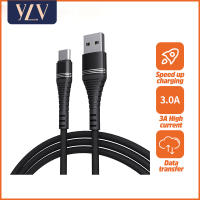 ???YLV สายชาร์จเร็ว Type-C Data Cable ของแท้ Super Charger รองรับ รุ่น  Samsung/Vivo/OPPO/Mate9/P10/P10plus/P20/P20Pro/P30/P30Pro/Mate20/Mate 20Proรับประกัน1ปี