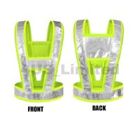 SVLG High Visibility Reflective Vest Waistcoat Jacket Safety Security Vest