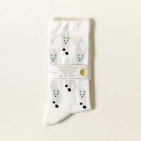 [WARMGREY TAIL] CAT COMING-WHITE SOCKS 230 - 280mm (free size) etz