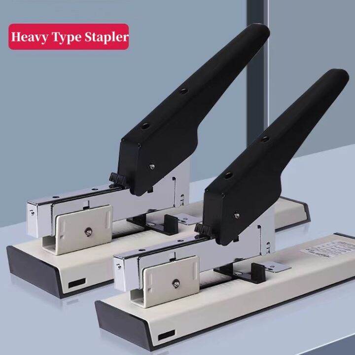 Heavy Duty Metal Adjustable Stapler Paper Bookbinding 240/140 Sheet Capacity Large Stapler