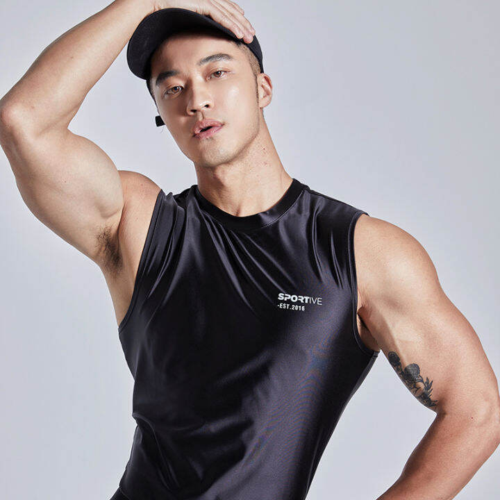 omg-future-technology-cool-feeling-ice-silk-tight-stretch-sleeveless-fitness-clothes-mens-training-sports-vest-running-summer