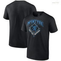 2023 NEW Steve Austin, Texas Rattlesnake Drew Mcintyre Printed T-shirt, Black, Suitable for Men Size：s-5xl