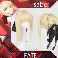 วิกผม คอสเพลย์อนิเมะ NS3 FATE GO Arturia Alter Saber สีทอง สําหรับปาร์ตี้ฮาโลวีน