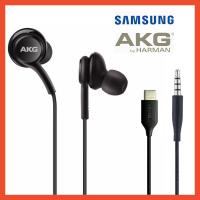 หูฟัง SAMSUNG AKG ของแท้ 3.5 มม หูฟัง Type C หูฟังอินเอียร์ แบบมีสาย ​เบสหนัก Samsung Note10 S21 Plus S20 Ultra S10 Plus