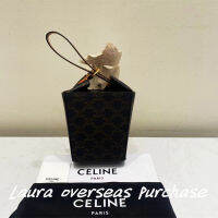 pre order Brand new authentic，CELINE，STRAP BOX IN TRIOMPHE CANVAS AND CALFSKIN，handbag