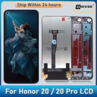 ZZOOI 6.26" For Honor 20 Display Touch Honor 20 Pro LCD For HUAWEI Nova 5T Screen YAL-L21 YAL-AL10 YAL-L41 Digiziter Replacement Parts