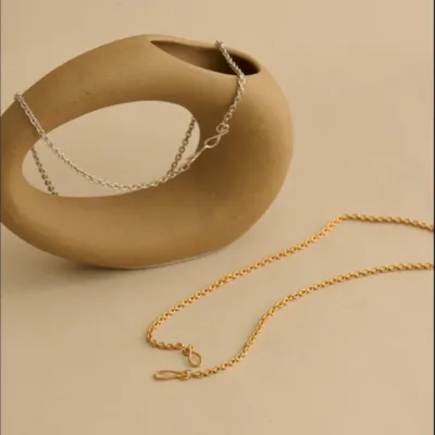 grumpy, twist & twirl necklace (ราคาต่อชิ้น, price per piece)