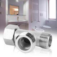 2Pcs Toilet Diverter Valve Adapter 3 Way Connector Valves Flushing Valve (EU38) Toilet WC T-Shaped Joint อุปกรณ์ห้องน้ำ