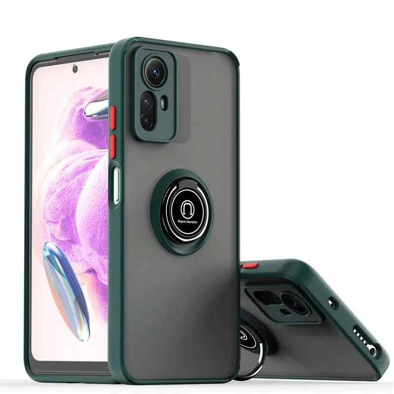 Compatible with Xiaomi 12S Ultra 5G Case,Built-in Magnetic Car Kickstand  Shockproof Case Compatible with Xiaomi 12S Ultra 5G Case 2 in 1 Protective