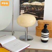 【YD】 Buckle Design Glass Table Lamp Bedroom Study Studio Shaped