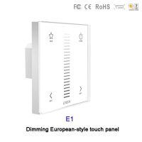 E1/E1s/E2/E3/E3s ติดผนัง2.4gh Rf Dimming/Ct/rgb ไฟ Led หรี่ Dc12-24v สูงสุดตัวควบคุมสวิตช์แถบไฟ Led