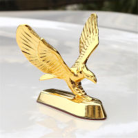 1Piece Gold Silver New Car Stickers Car Goods Wing Eagle Logo Front Bonnet Emblem Auto Styling Stand Hood Badge Decal Sticker